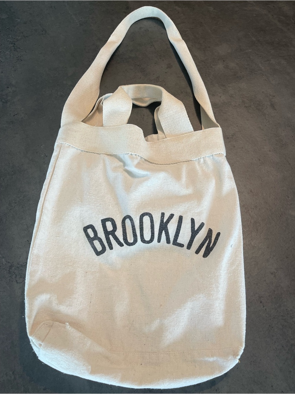 Brooklyn Canvas Tote Bag - Natural